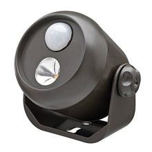 Load image into Gallery viewer, Mr. Beams MB310 Wireless LED Mini Spotlight with Motion Sensor and Photocell, Small, 80-Lumens, Brown