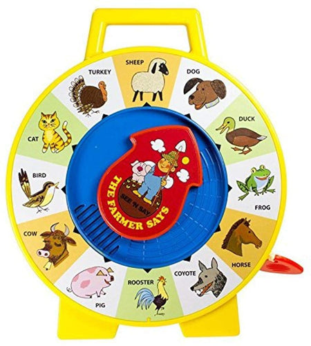 Basic Fun Fisher Price Classic Toys - The Farmer Says See 'N Say - Great Pre-School Gift for Girls and Boys, multi