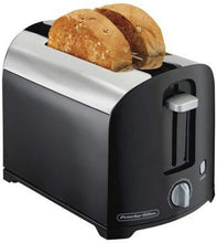 Load image into Gallery viewer, Applica/Spectrum Brands 22622 2 Slice Chrome Toaster, Black