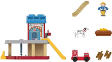 Load image into Gallery viewer, Fisher-Price Thomas &amp; Friends Wood, Eco Rescue Firehouse Set