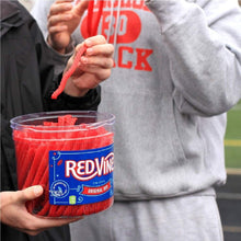 Load image into Gallery viewer, Red Vines Licorice, Original Red Flavor, 3.5LB Bulk Jar, Soft &amp; Chewy Candy Twists