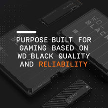 Load image into Gallery viewer, WD_Black Game Drive, Portable External Hard Drive Compatible with Playstation, Xbox, PC, Mac
