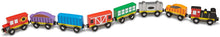 Load image into Gallery viewer, Melissa &amp; Doug Wooden Train Cars (8-Piece Train Set, Great Gift for Girls and Boys - Best for 3, 4, 5 Year Olds and Up)