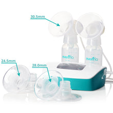 Load image into Gallery viewer, Evenflo Feeding Advanced Hospital Strength Breast Feeding Closed System Pump with 32 Different Settings