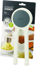 Load image into Gallery viewer, Joseph Joseph Ergonomic Twist-Action Hand Press Stainless Steel