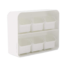 Load image into Gallery viewer, Mind Reader 6 Drawer Tea Bag Holder and Organizer, White