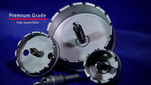 Load image into Gallery viewer, Drill America 13/16&quot; Carbide Tipped Hole Cutter with 3/16&quot; Depth of Cut, DMS Series
