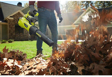 Load image into Gallery viewer, RYOBI RY40470VNM 125 MPH 550 CFM 40-Volt Lithium-Ion Brushless Cordless Jet Fan Leaf Blower - 4.0 Ah Battery and Charger Included