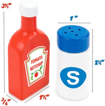 Load image into Gallery viewer, Imagination Generation Wood Eats! Backyard Barbecue Condiments Set (5pcs)