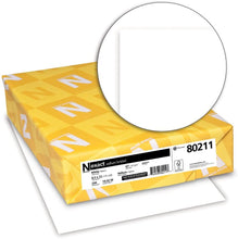 Load image into Gallery viewer, Neenah Exact Vellum Bristol, 67 lb, 8.5 x 11 Inches, 250 Sheets, White, 94 Brightness