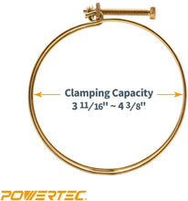 Load image into Gallery viewer, POWERTEC 4" Double Wire Hose Clamp