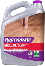 Load image into Gallery viewer, Rejuvenate Shine Refresher Hardwood Polish Restorer Removes Scratches from Wood Floors Restores Shine and Protects Laminate Linoleum Tile Vinyl and More