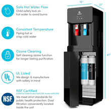 Load image into Gallery viewer, Avalon Countertop Self Cleaning Bottleless Water Cooler Water Dispenser