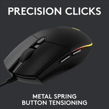 Load image into Gallery viewer, Logitech G203 RGB Wired Gaming Mouse