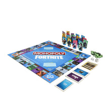 Load image into Gallery viewer, Monopoly: Fortnite Edition Board Game Inspired by Fortnite Video Game Ages 13 and Up