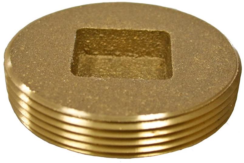 Jones Stephens Corp - 1-1/2 Csk Sou Code Brass Plug
