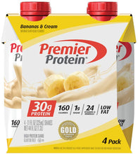 Load image into Gallery viewer, Premier Protein 30g Protein Shakes, Chocolate, 11 Fluid Ounces, 4 Count
