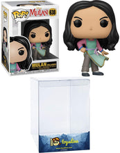 Load image into Gallery viewer, Mulan [Villager]: Funk o Pop! Vinyl Figure Bundle with 1 Compatible 'ToysDiva' Graphic Protector (638 - 46097 - B)