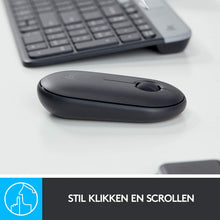 Load image into Gallery viewer, Logitech M355 Portable Wireless Mouse with Bluetooth or 2.4 GHz Receiver, Silent, Slim Computer Mouse with Quiet Click for Laptop, Notebook, PC and Mac - Graphite