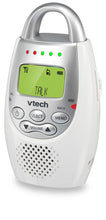 Load image into Gallery viewer, VTech DM221-2 Audio Baby Monitor with up to 1,000 ft of Range, Vibrating Sound-Alert, Talk Back Intercom, Night Light Loop &amp; Two Parent Units, White