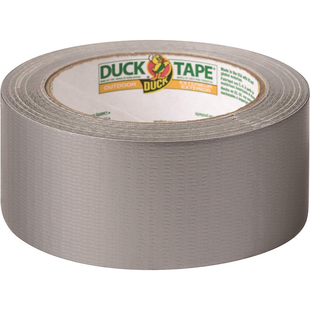 Duck MAX Strength Weather Duct Tape, Silver (241635)