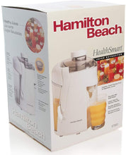 Load image into Gallery viewer, HAMILTON BEACH HEALTHSMART JUICE EXTRACTOR