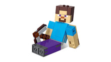 Load image into Gallery viewer, LEGO Minecraft Steve BigFig with Parrot 21148 Building Kit , New 2019 (159 Piece)