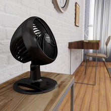 Load image into Gallery viewer, Honeywell Turbo Force Oscillating Table Fan, HT-906,Black