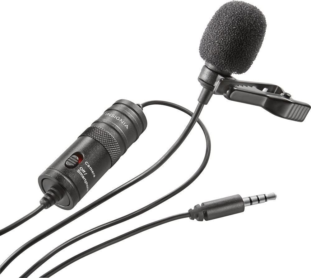 Insignia - Omnidirectional Lapel Microphone