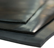 Load image into Gallery viewer, Rubber-Cal Cloth Inserted SBR - 70A - Rubber Sheet - 1/16" Thick - Black