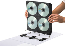 Load image into Gallery viewer, Find It Gapless Media Binder, 272 CD Capacity, White View Binder (FT07016)