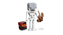 Load image into Gallery viewer, LEGO Minecraft BigFig Skeleton with Magma Cube Building Kit , New 2019 (142 Piece)