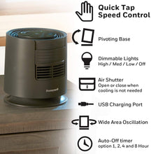 Load image into Gallery viewer, Honeywell Dreamweaver Sleep Fan, Black