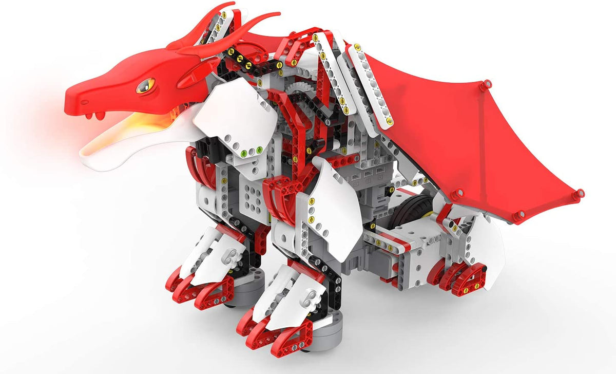 UBTECH JIMU Robot Mythical Series: Firebot Kit/ App-Enabled Building ...