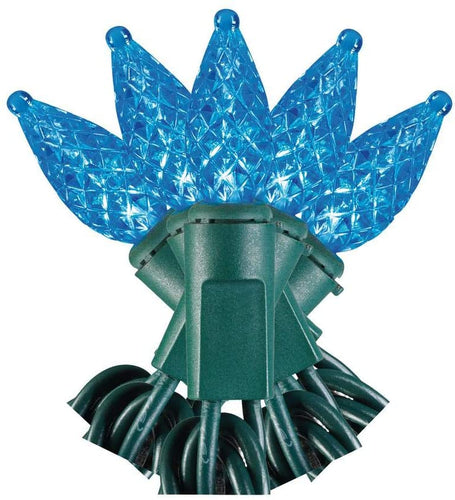Home Accents Holiday 50 Blue LED C3 Lights - Super Bright - Continuous ON