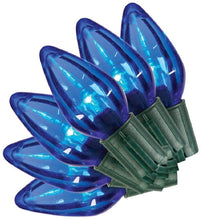Load image into Gallery viewer, Home Accents Holiday 25 ft. 25-Light LED Blue C9 Super Bright String Light TY417-1915B