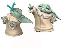Load image into Gallery viewer, Star Wars The Bounty Collection The Child Collectible Toys 2.2-Inch The Mandalorian “Baby Yoda” Sipping Soup, Blanket-Wrapped Figure 2-Pack