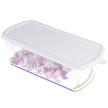 Load image into Gallery viewer, Freshware KT-405 4-in-1 Onion Chopper, Vegetable Slicer, Fruit and Cheese Cutter Container with Storage Lid