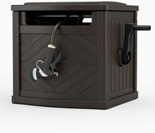 Load image into Gallery viewer, Suncast 150 ft. Hideaway Garden Hose Reel Storage Bin