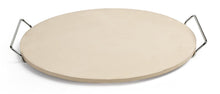 Load image into Gallery viewer, Pizzacraft PC0001 Round Ceramic Pizza Stone with Wire Frame, 15“Diameter