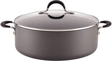Load image into Gallery viewer, Circulon Momentum Hard-Anodized Nonstick 7-1/2-Quart Covered Stockpot - Gray