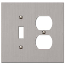 Load image into Gallery viewer, Elan Brushed Nickel Toggle / Duplex Outlet
