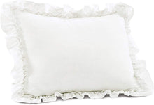 Load image into Gallery viewer, Lush Decor Ella Shabby Chic Ruffle Lace 3 Piece Comforter Set