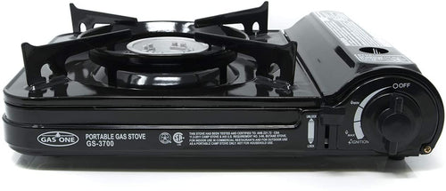 Gas ONE New 10,000 BTU CSA List Portable Butane Gas Stove with Carrying Case CSA Listed