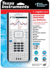 Load image into Gallery viewer, Texas Instruments TI-Nspire CX II Color Graphing Calculator with Student Software (PC/Mac) - VP