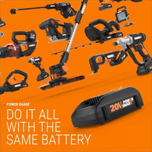 Load image into Gallery viewer, WORX WX550L Axis Convertible Jigsaw To Reciprocating Saw with Orbital Mode, Variable Speed, &amp; Tool-Free Blade Change System –
