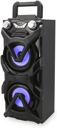 iLive Portable Wireless Speaker, Rechargeable Lithium Ion Battery, Black (ISB117B)