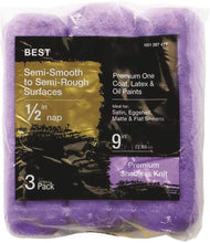 Load image into Gallery viewer, High-Capacity Polyester Knit Paint Roller Cover Pack of 3