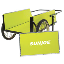 Load image into Gallery viewer, Sun Joe SJGC7 7 Cubic Foot Heavy Duty Garden + Utility Cart