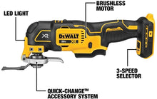 Load image into Gallery viewer, DEWALT 20V MAX Cordless Drill Combo Kit , 5-Tool (DCK551D1M1)